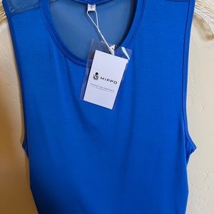 NWT Mippo Crop Top Tank with Mesh Back - Size Small